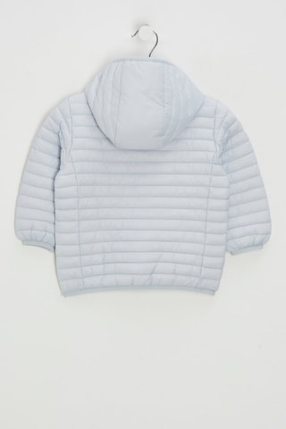 Piumino con cappuccio - Grigio chiaro