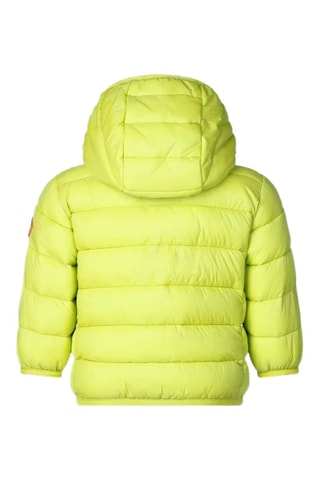Piumino con cappuccio - Verde