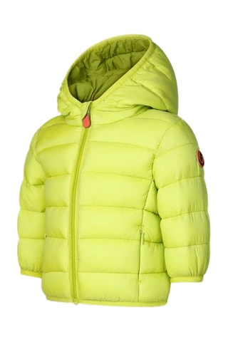 Piumino con cappuccio - Verde