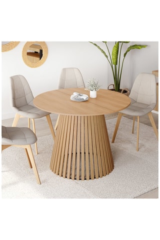 Table Camélia - 110 x 75 x 110 cm