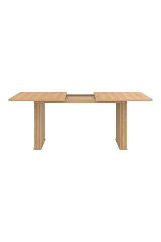 Table à manger extensible Albane - Imitation bois
