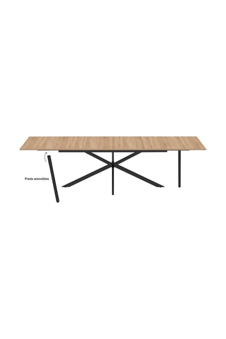 Table extensible Spider - 200/300 x 75 x 90 cm