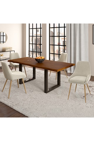 4 chaises Olivia - 47,5 x 79 x 54 cm