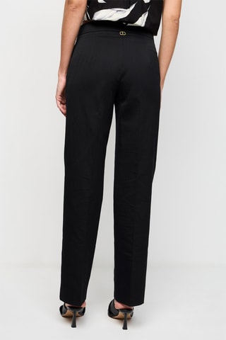 Pantalon droit Noir