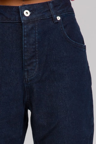 Jean taille haute - Bleu