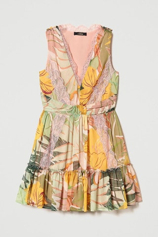 Robe volantée - Jaune