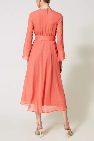Robe midi - Corail