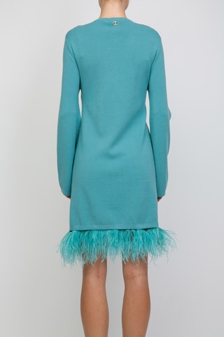 Robe droite - Turquoise