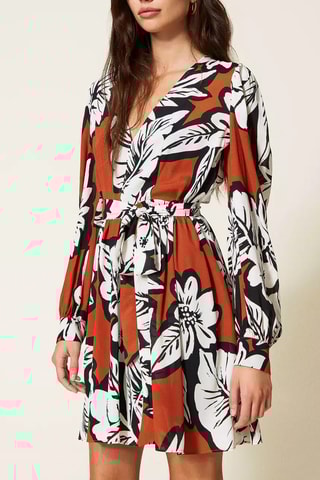 Robe patineuse - Camel