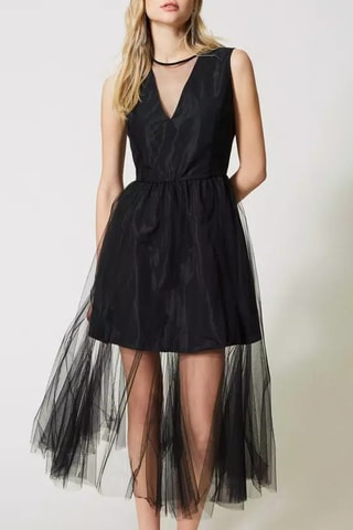 Robe midi - Noir