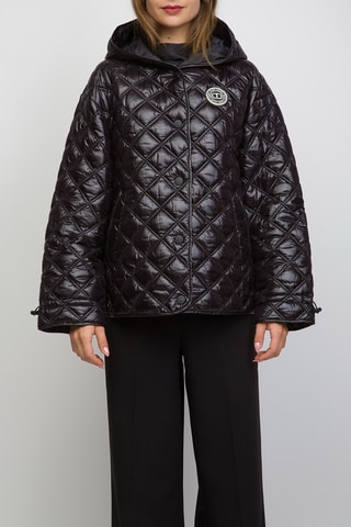 Doudoune à capuche - Noir