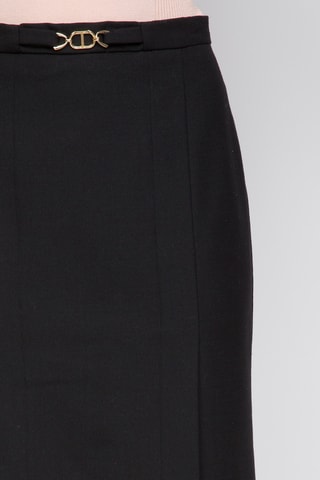Jupe droite - Noir
