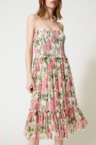 Jupe en dentelle - Rose