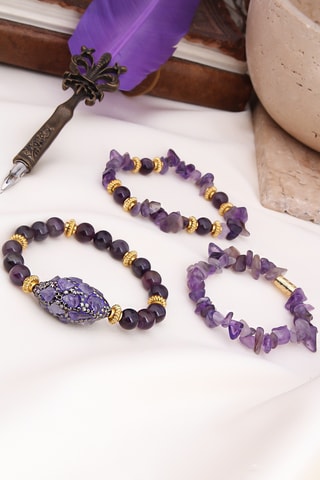Bracelet - Améthystes