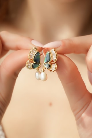 Pendientes - Labradoritas