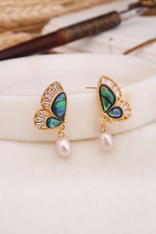 Pendientes - Labradoritas