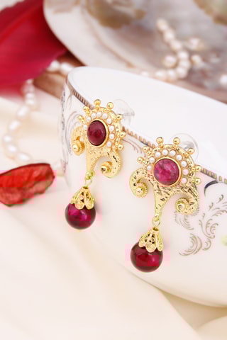 Pendientes - Ojos de tigre