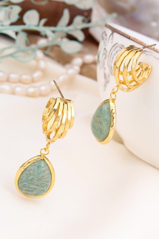 Pendientes - Amazonitas