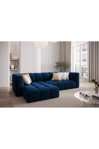 Canapé modulable Adams Bleu roi