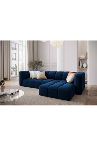 Canapé modulable Adams Bleu roi