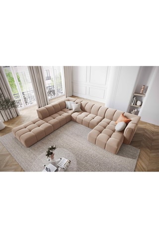Canapé panoramique modulable Adams - Beige
