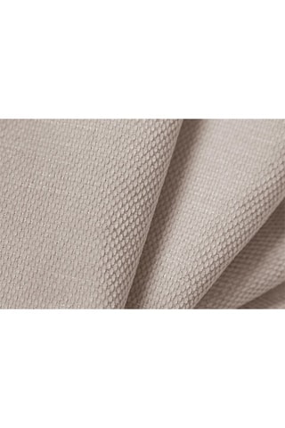 Canapé d'angle droit modulaire Adams - Beige - 5 places - Tissu chenille