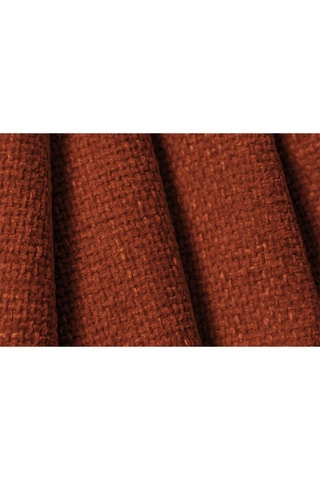 Canapé Clau - Rouge brique - 4 places - Toucher soie