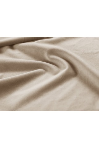 Canapé d’angle gauche Agave - Beige - 3 places - En tissu velours