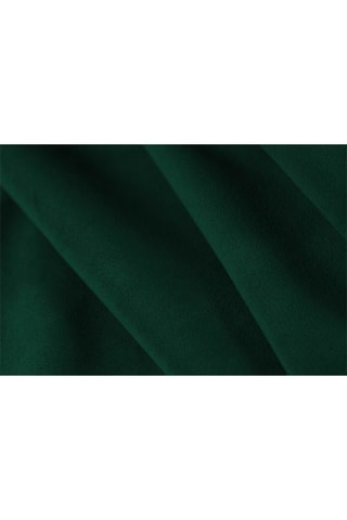 Canapé d’angle gauche panoramique modulaire Arden - Vert bouteille - 6 places - En tissu velours