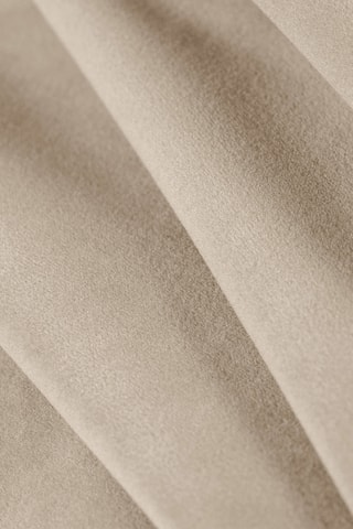 Canapé d'angle gauche Aldrin - Beige - 3 places - En velours