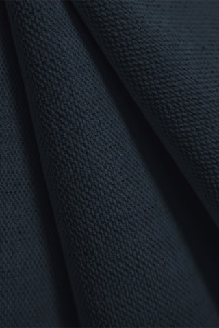 Canapé d'angle gauche Talia - Bleu marine - 3 places - En tissu chenille moly