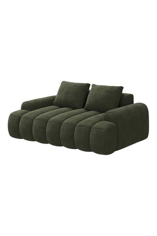 Canapé Kimi - Vert - 2 places - En velours