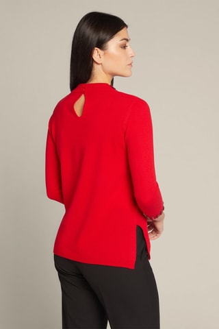 Pull en laine - Rouge