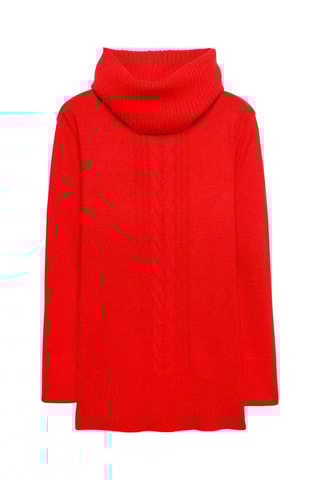 Pull en laine et cachemire - Rouge