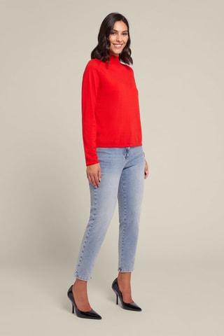 Sous-pull en laine - Rouge