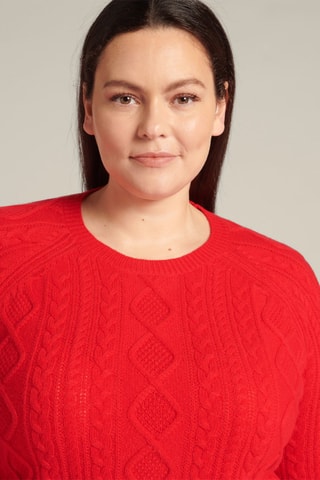 Pull en laine - Rouge