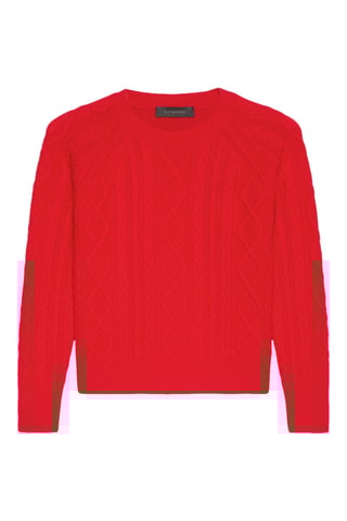 Pull en laine - Rouge