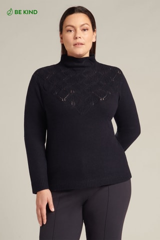 Pull en laine - Bleu