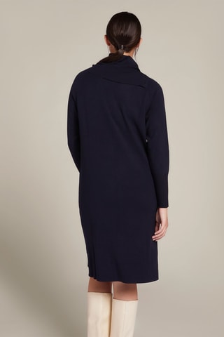 Robe pull - Bleu marine