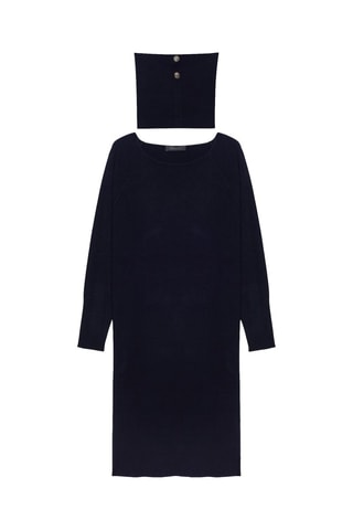 Robe pull - Bleu marine