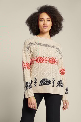 Pull en laine et cachemire - Beige