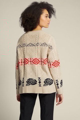 Pull en laine et cachemire - Beige