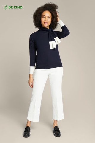 Pull en laine - Bleu