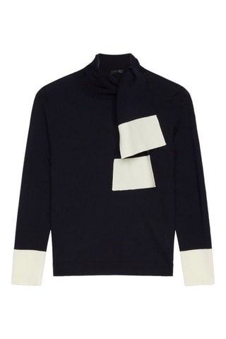 Pull en laine - Bleu