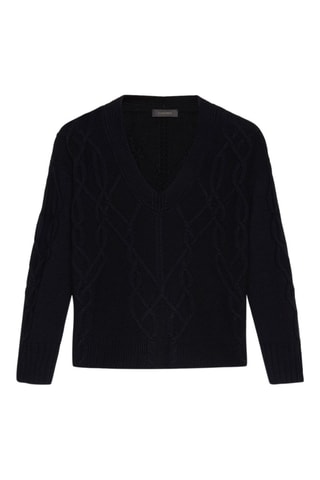Pull laine et cachemire - Noir