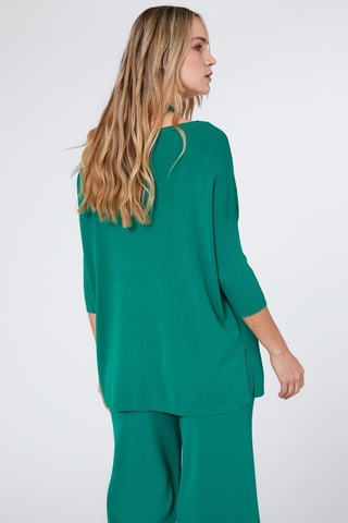 Pull et sautoir - Vert