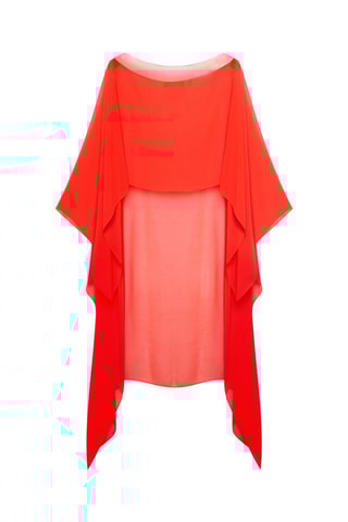 Poncho - Rouge