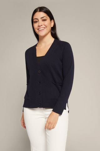 Gilet en laine - Bleu