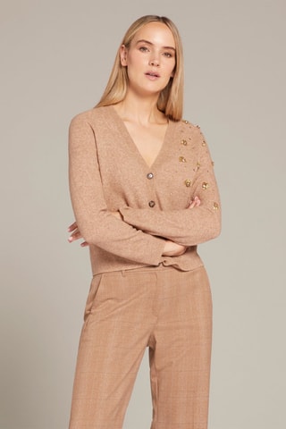 Gilet en laine et poils de yak - Beige