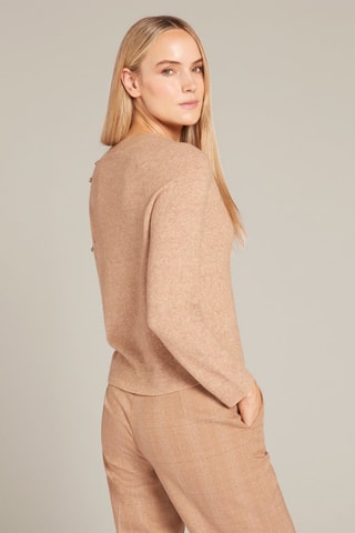 Gilet en laine et poils de yak - Beige